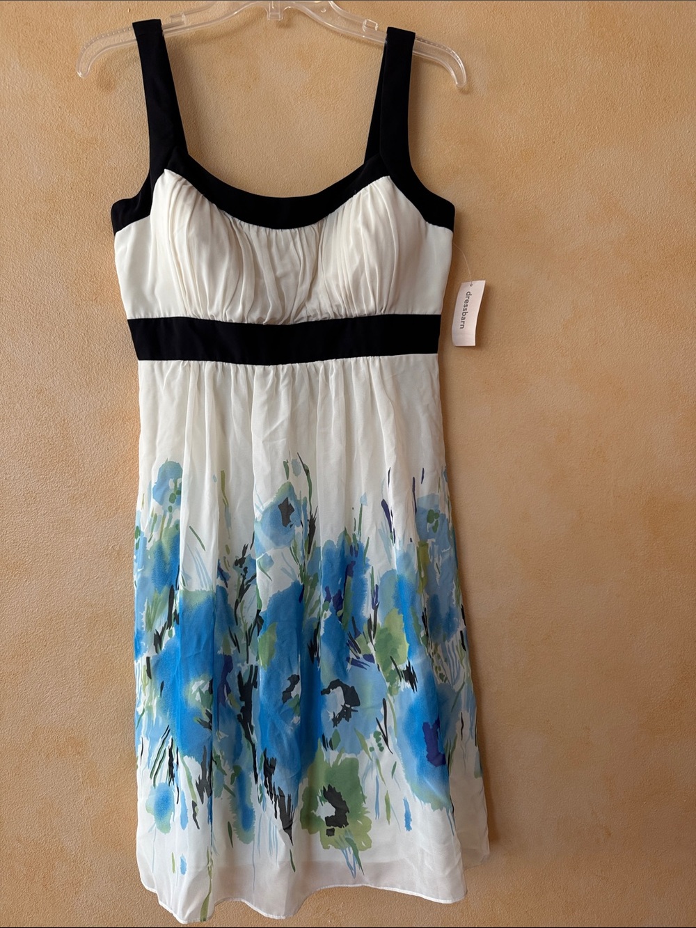 NWT Dressbarn Floral Sleeveless Sun Dress. Size 10